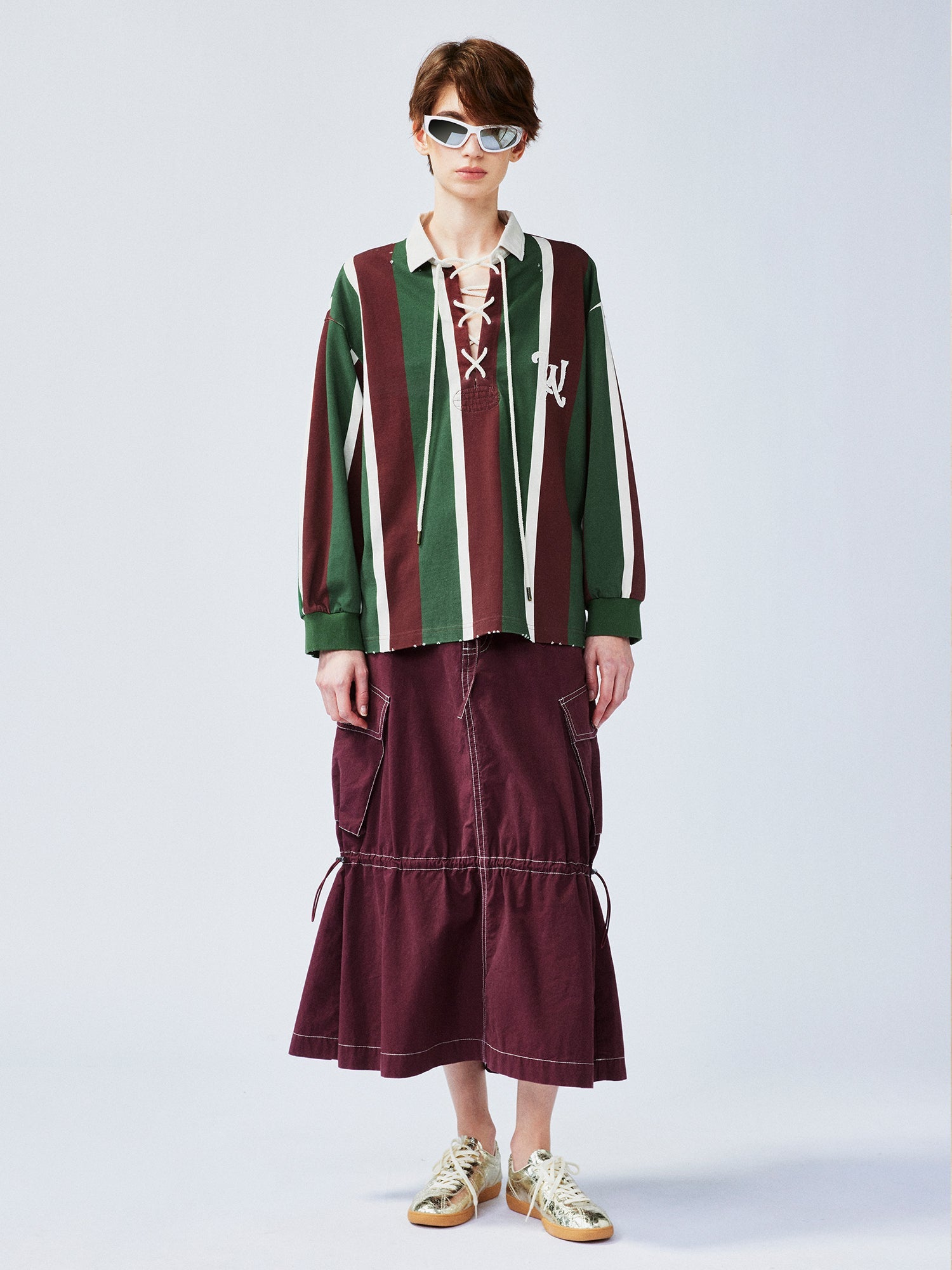 New vintage tie polo shirt