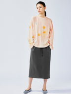 Dreamy graffiti long-sleeve T-shirt
