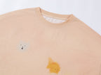 Dreamy graffiti long-sleeve T-shirt