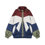 Classic bow jacquard cotton jacket