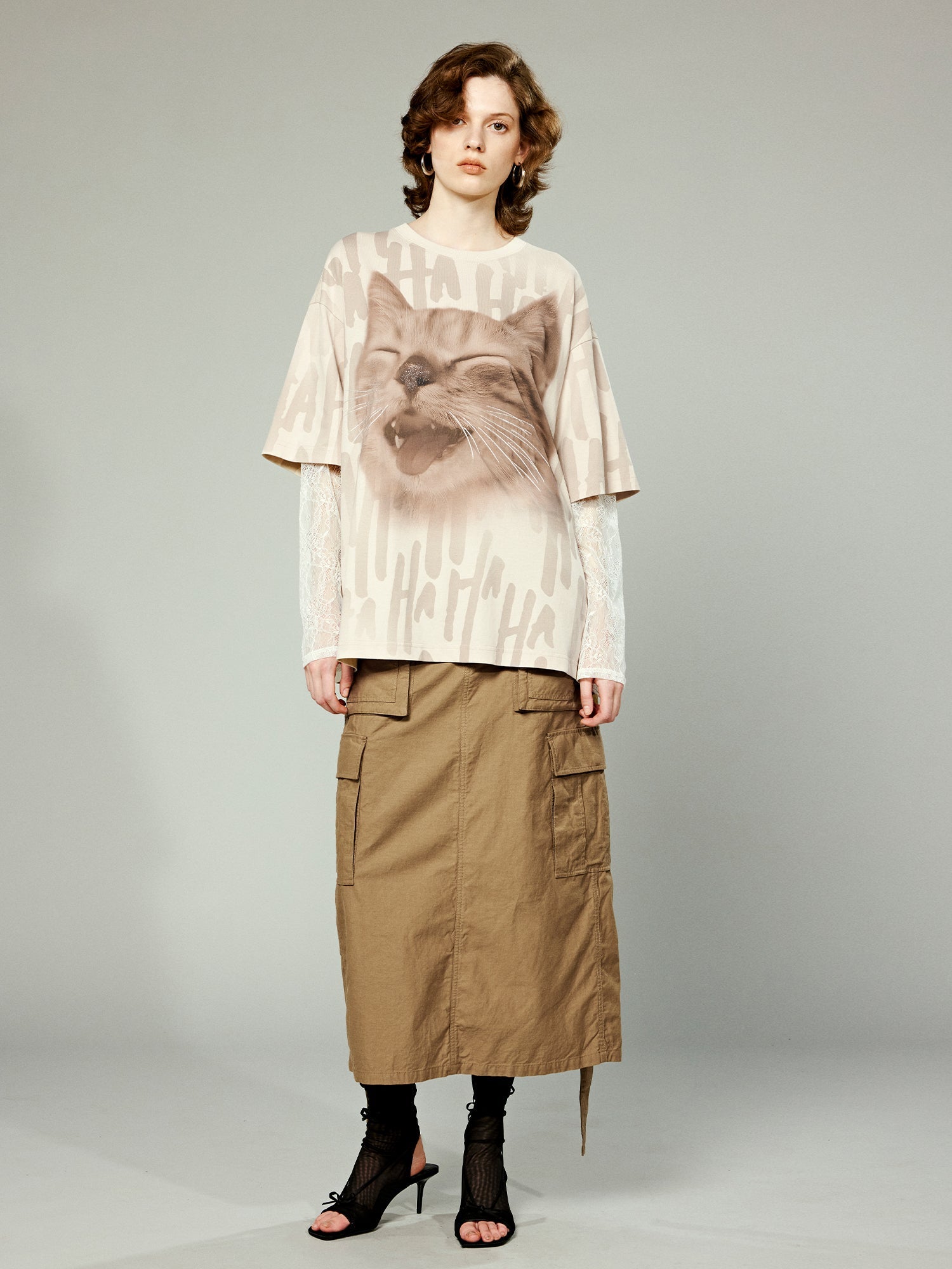 Faux Two-Piece Cute Pet T-Shirt