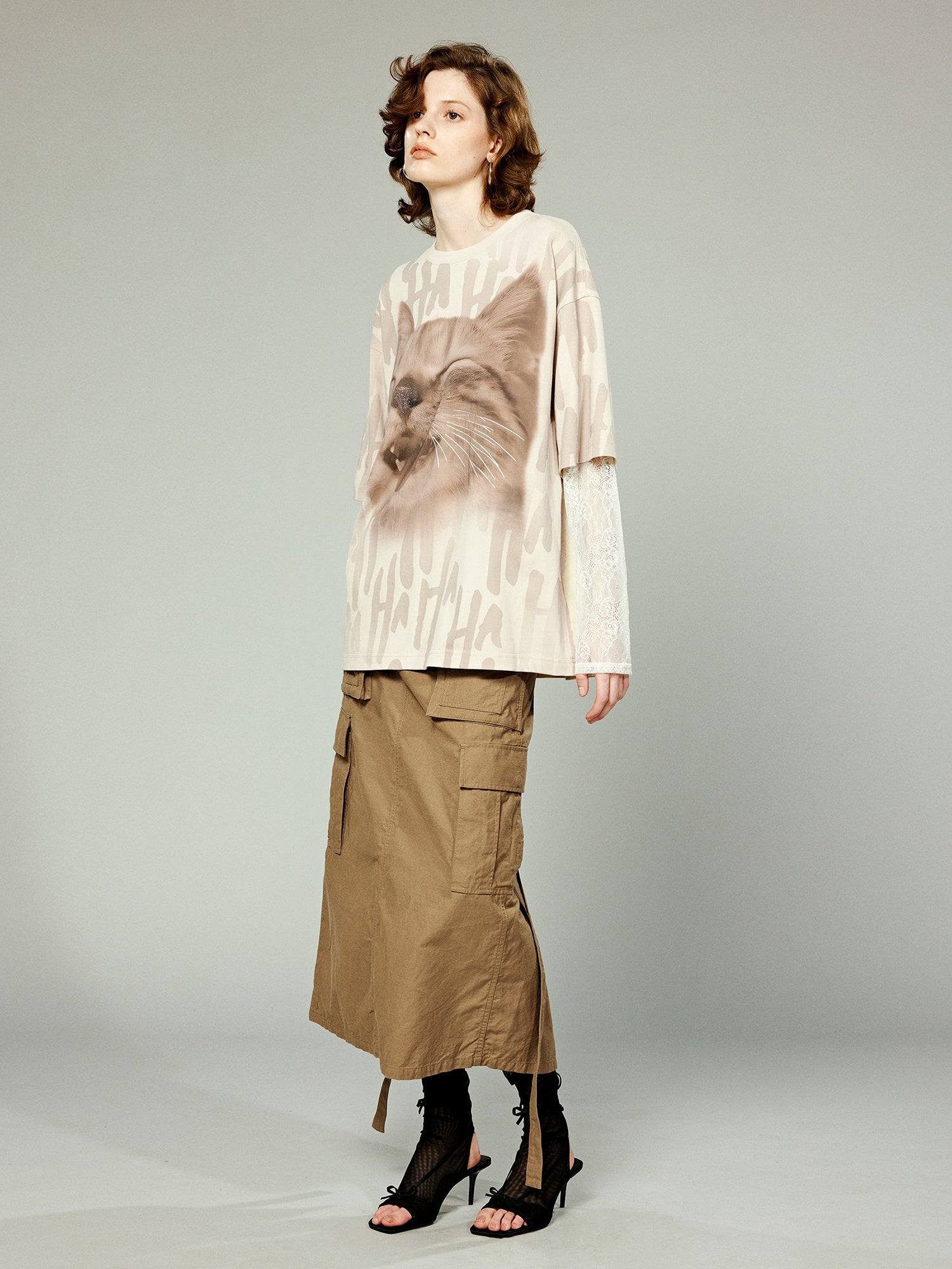 Faux Two-Piece Cute Pet T-Shirt