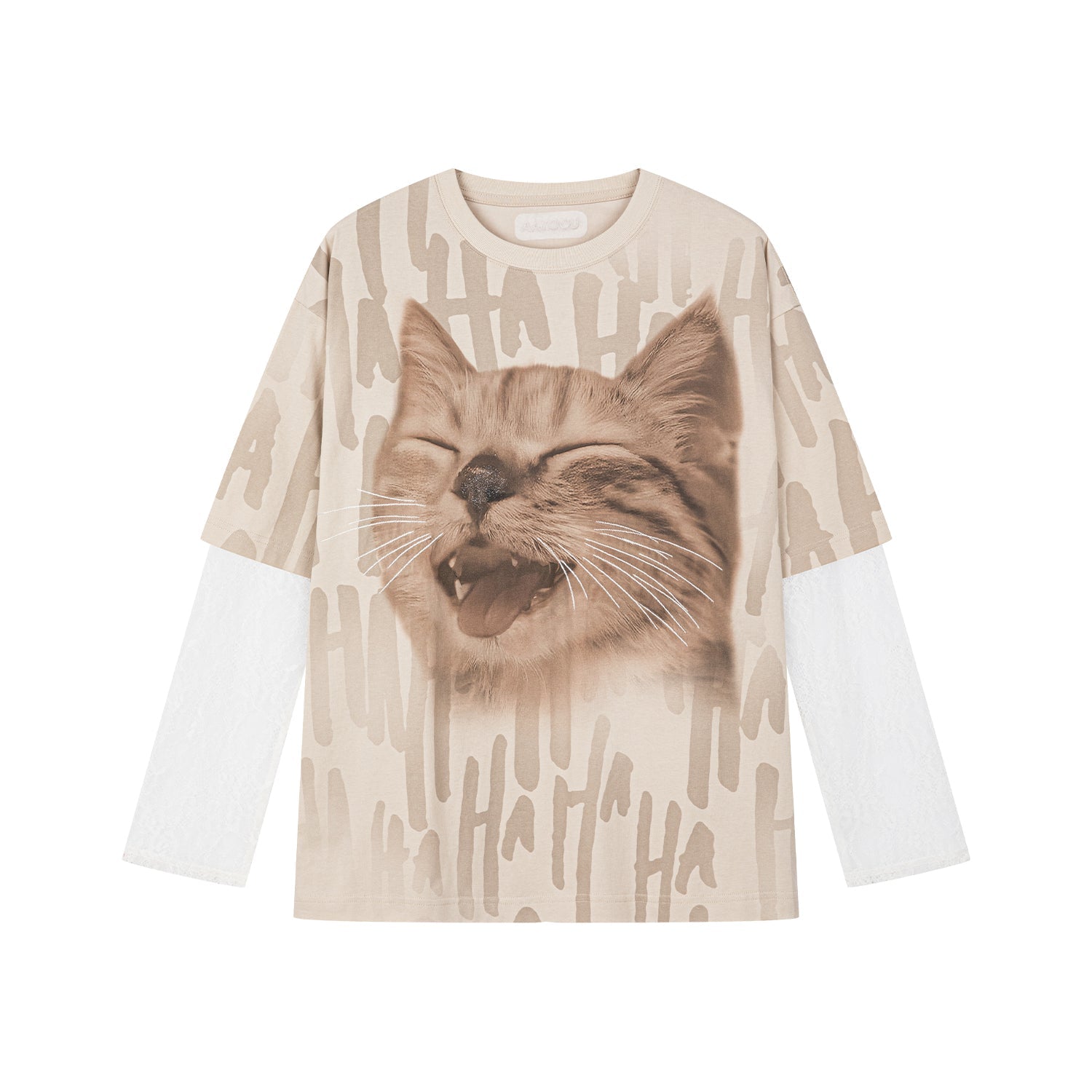Faux Two-Piece Cute Pet T-Shirt