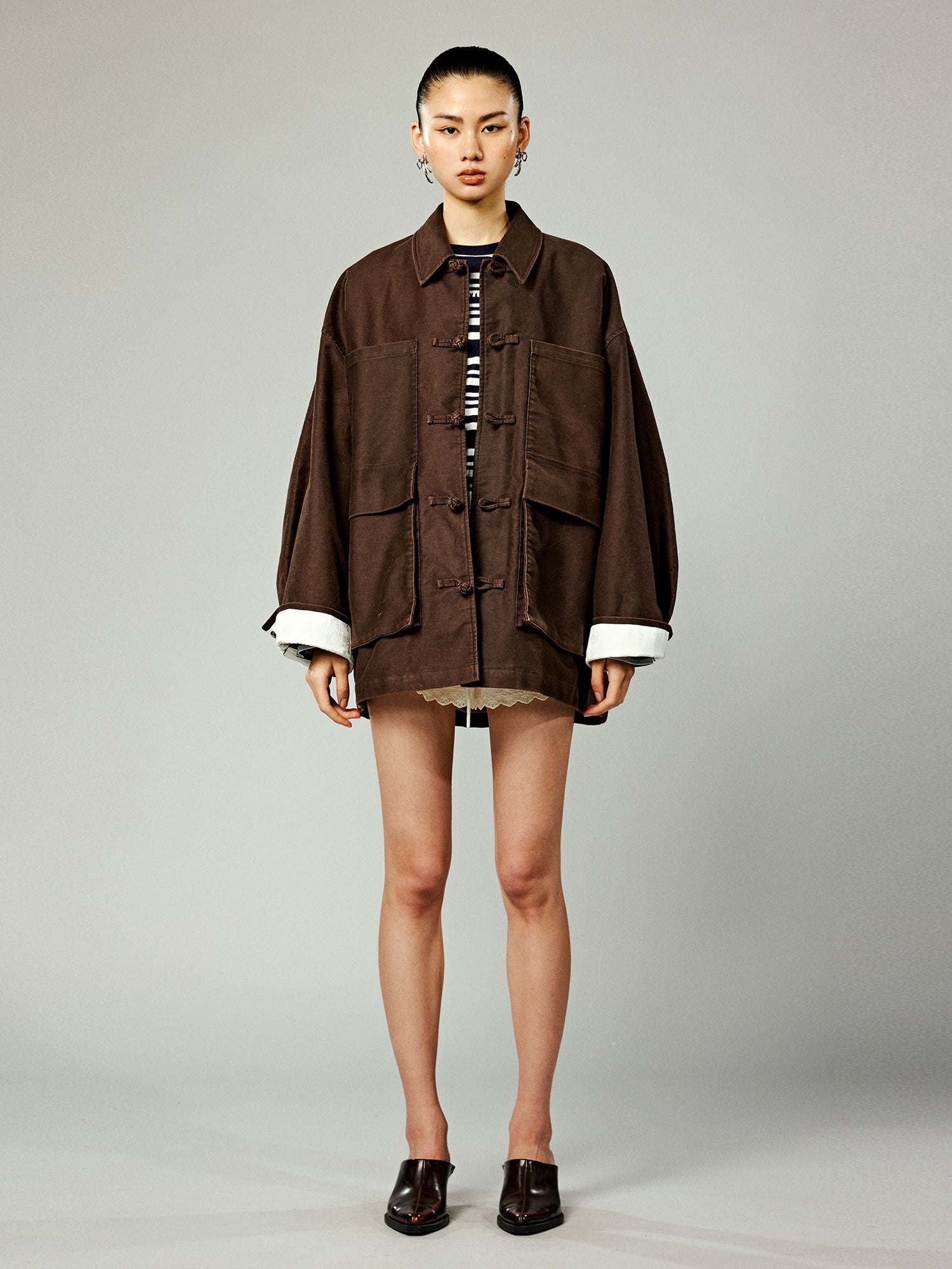 Modern Chinese-style work jacket