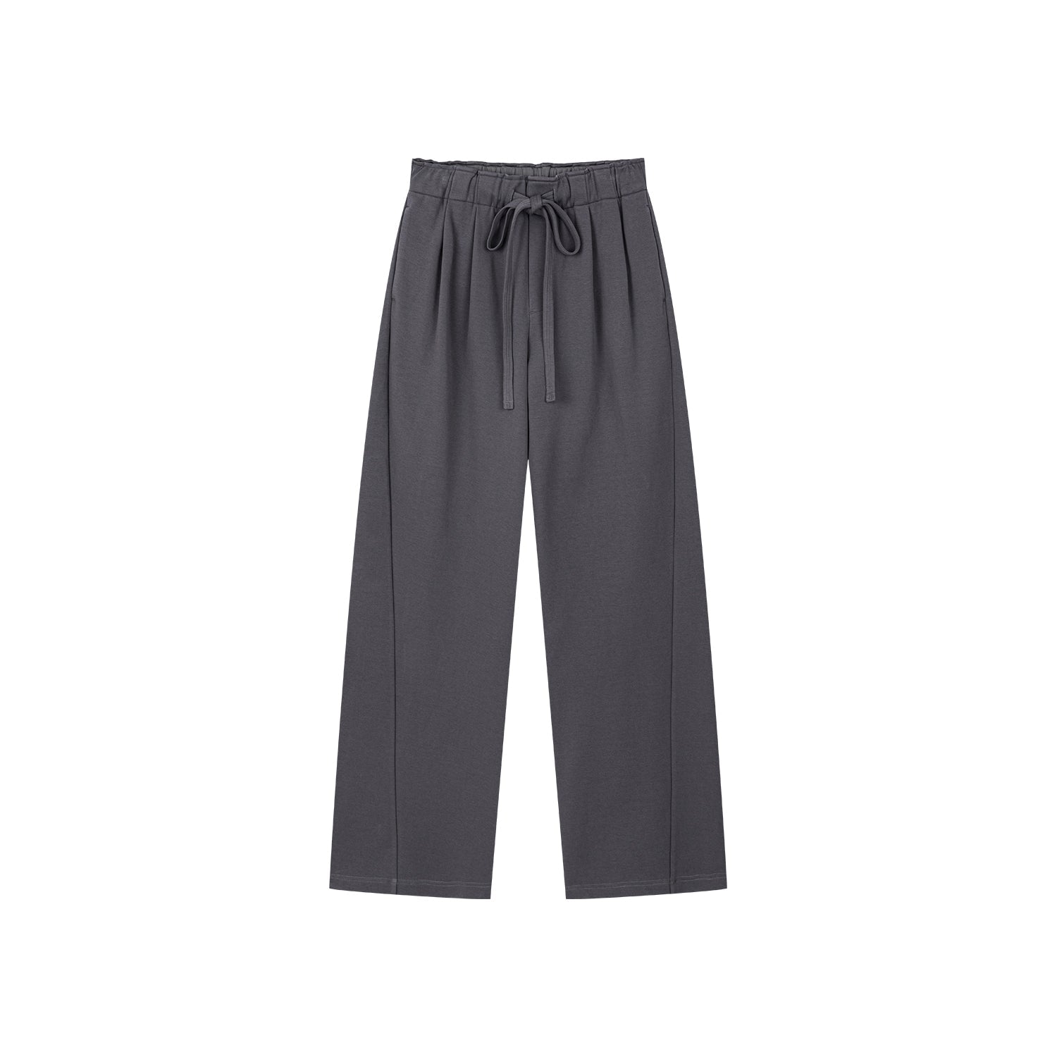 Wide leg suit trousers