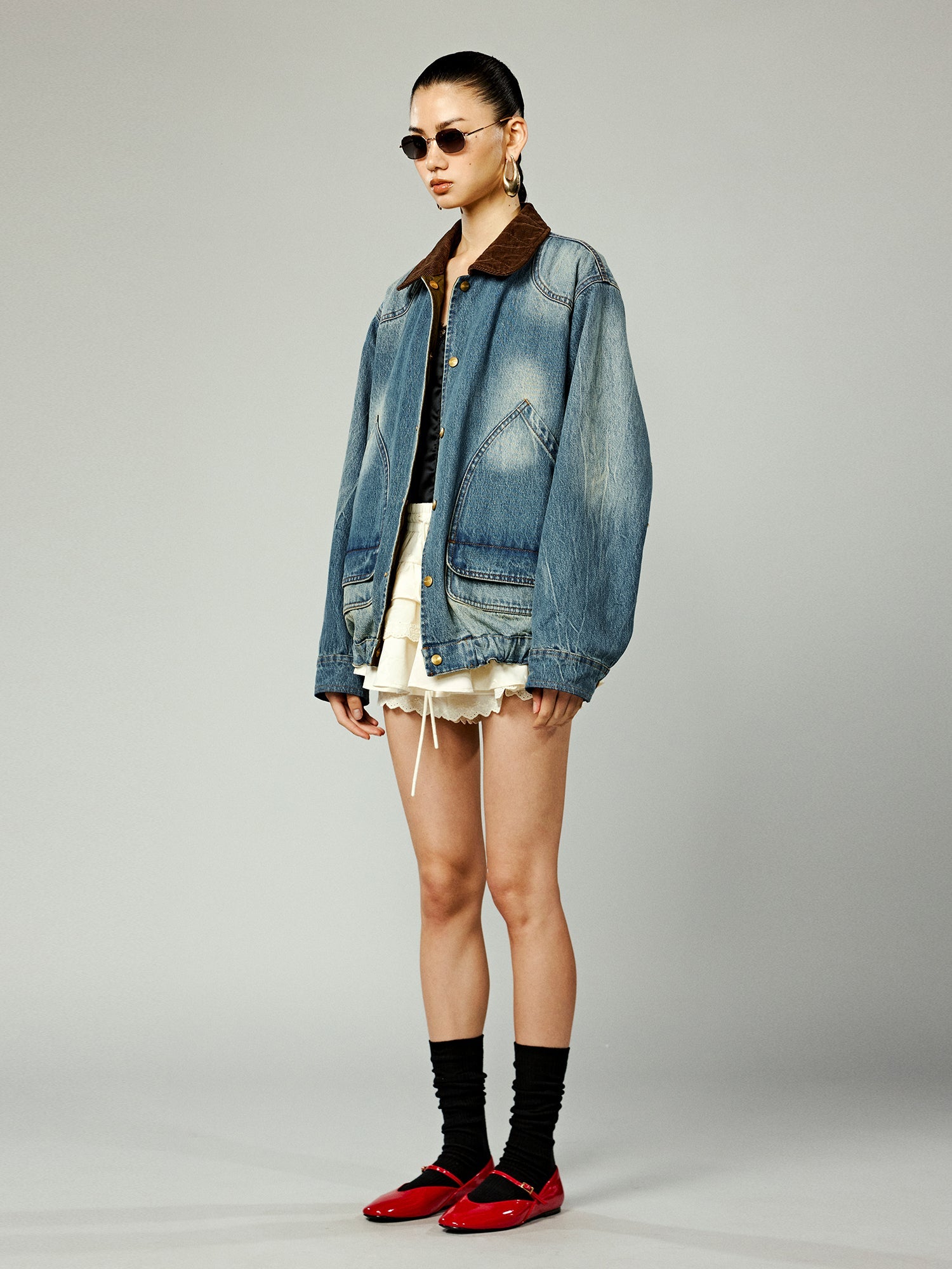 Reversible double-sided outdoor jacket