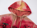 Graffiti anime girl hooded sweater