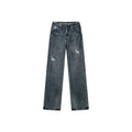 Paint-splatter jeans