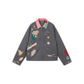 Patch workwear jacket