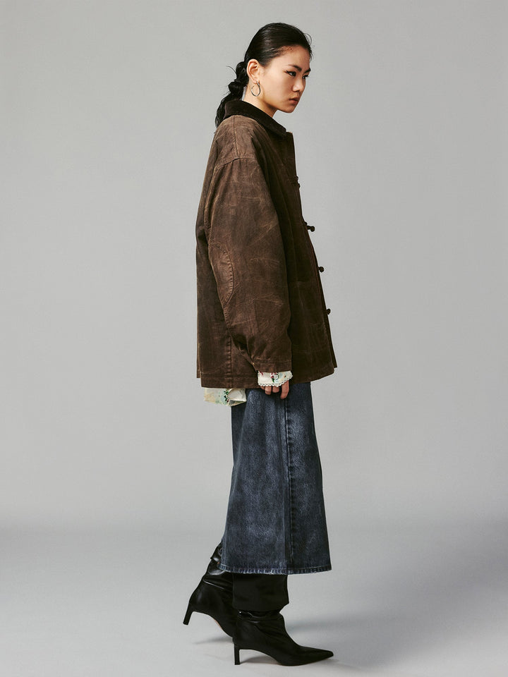 OLD JOE ORIENTAL KNOT BUTTON JACKET Vintage-inspired Chinese knot