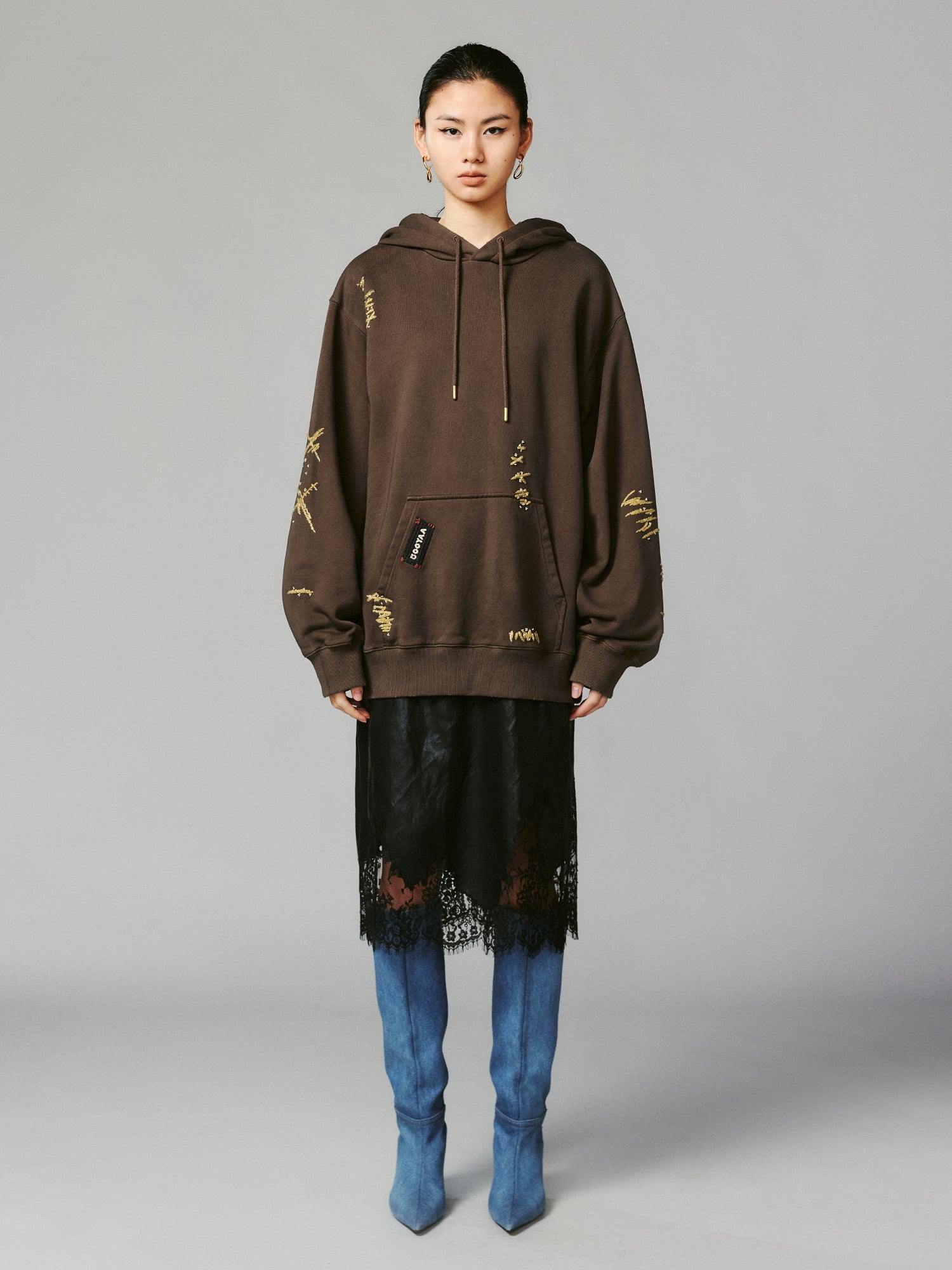 Playful teddy bear hoodie