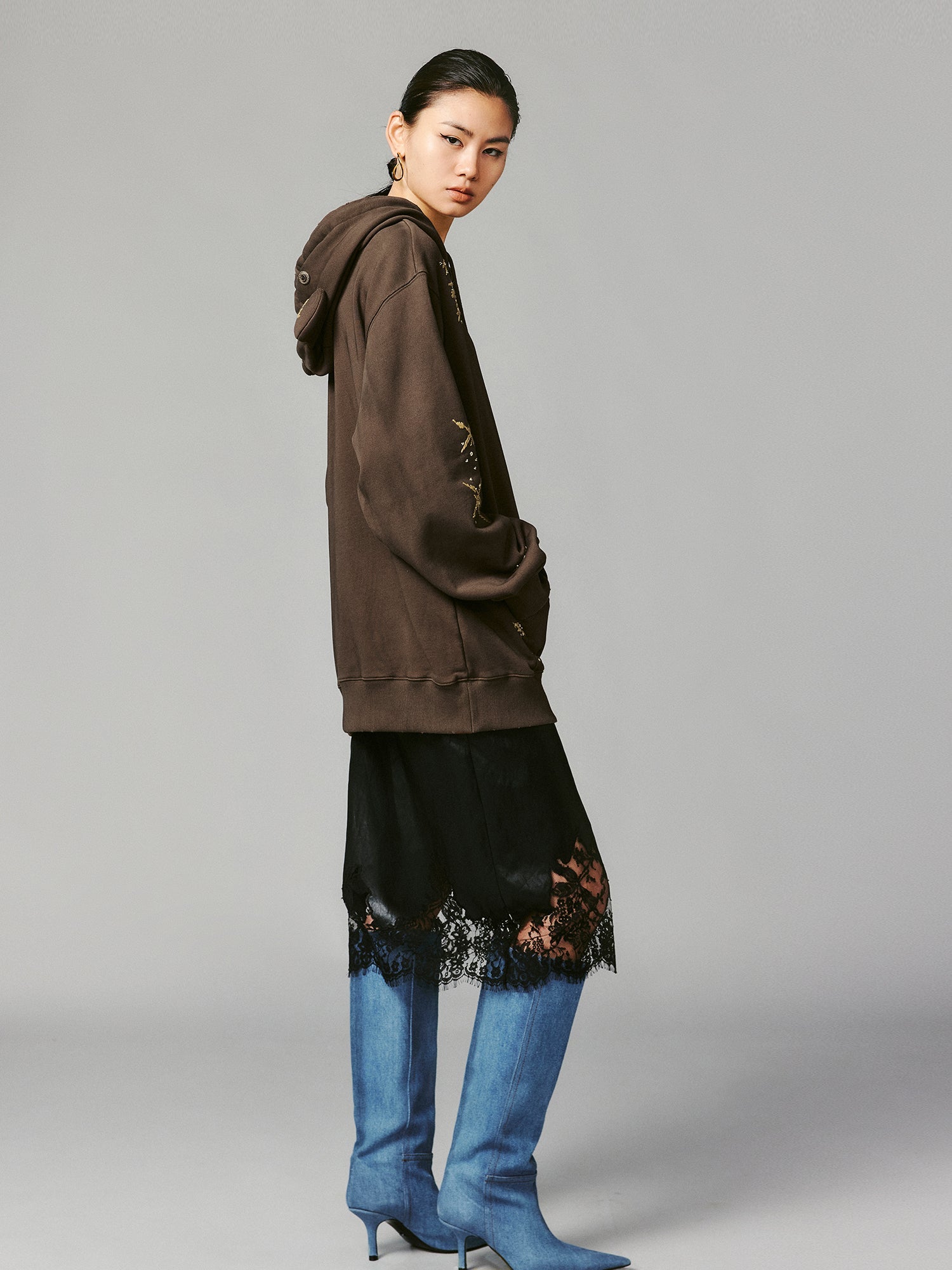 Playful teddy bear hoodie