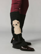 Panda sock-leg yoga pants