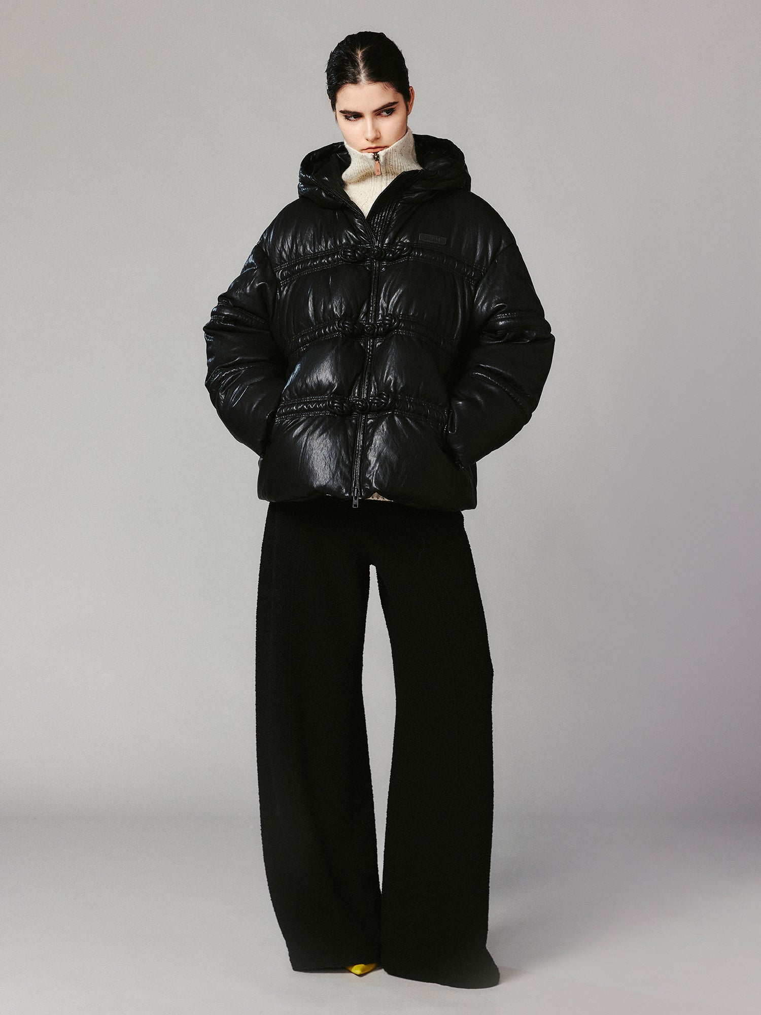 ENNOY NYLON PADDED JACKET Triple Black L ennoy NYLON PADDED JACKET