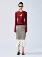 Dynamic "I" duck pullover sweater