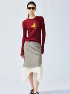 Dynamic "I" duck pullover sweater