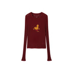 Dynamic "I" duck pullover sweater