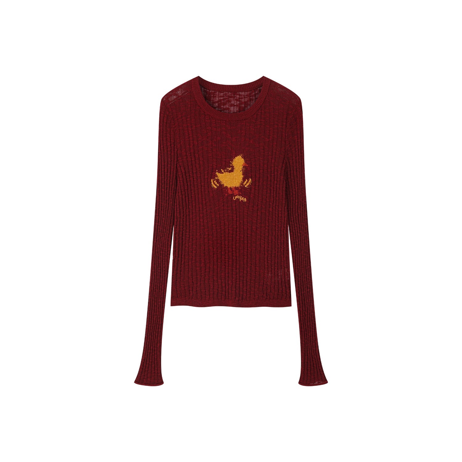 Dynamic "I" duck pullover sweater
