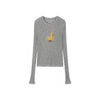 Dynamic "I" duck pullover sweater