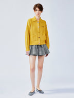 Whimsical button nostalgic cardigan