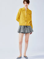 Whimsical button nostalgic cardigan