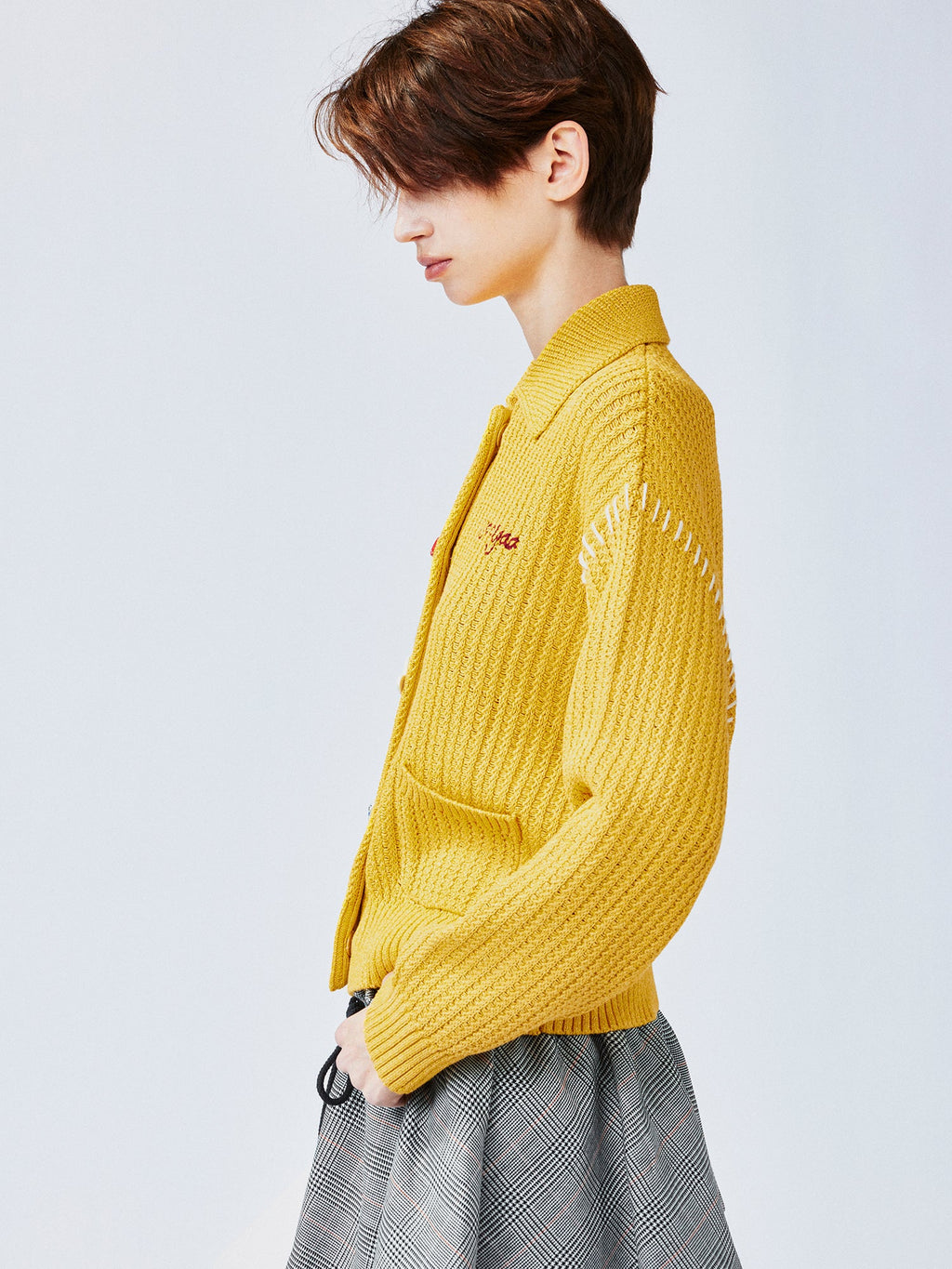 Whimsical button nostalgic cardigan
