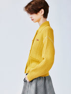 Whimsical button nostalgic cardigan