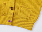 Whimsical button nostalgic cardigan