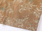 Vintage glamorous jacquard floral Detroit jacket