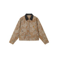 Vintage glamorous jacquard floral Detroit jacket