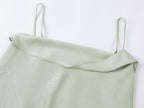 Free-flowing lift slip dress