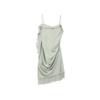 Free-flowing lift slip dress