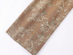Vintage glamorous jacquard floral cargo pants