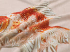 "Sweet and elegant" surreal goldfish velvet long-sleeve T-shirt