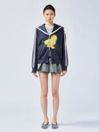 Introverted I-type personality duck pullover sweater