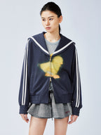 Introverted I-type personality duck pullover sweater