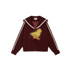 Introverted I-type personality duck pullover Jacket