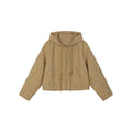 Nostalgia-evoking classic jacquard zip-up hoodie
