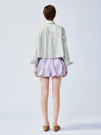 Romantic and playful New Vintage flower bud shorts