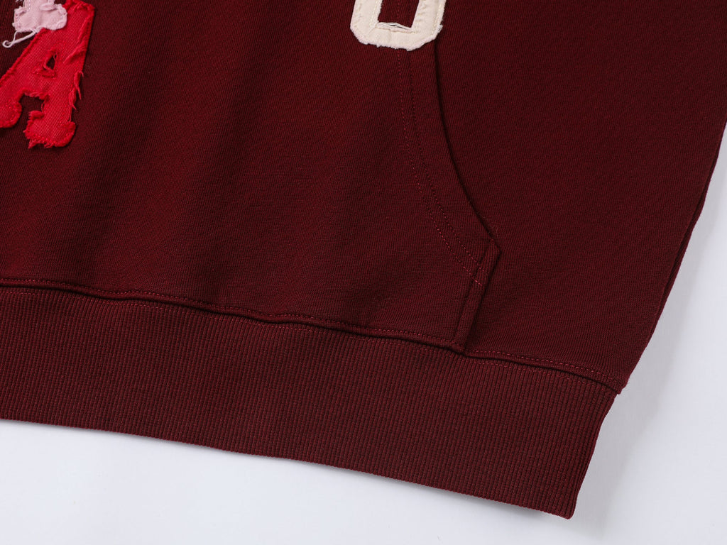 New vintage playful applique logo sweatshirt