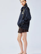 New Vintage satin jacquard jacket