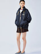 New Vintage satin jacquard jacket