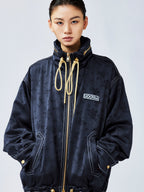 New Vintage satin jacquard jacket