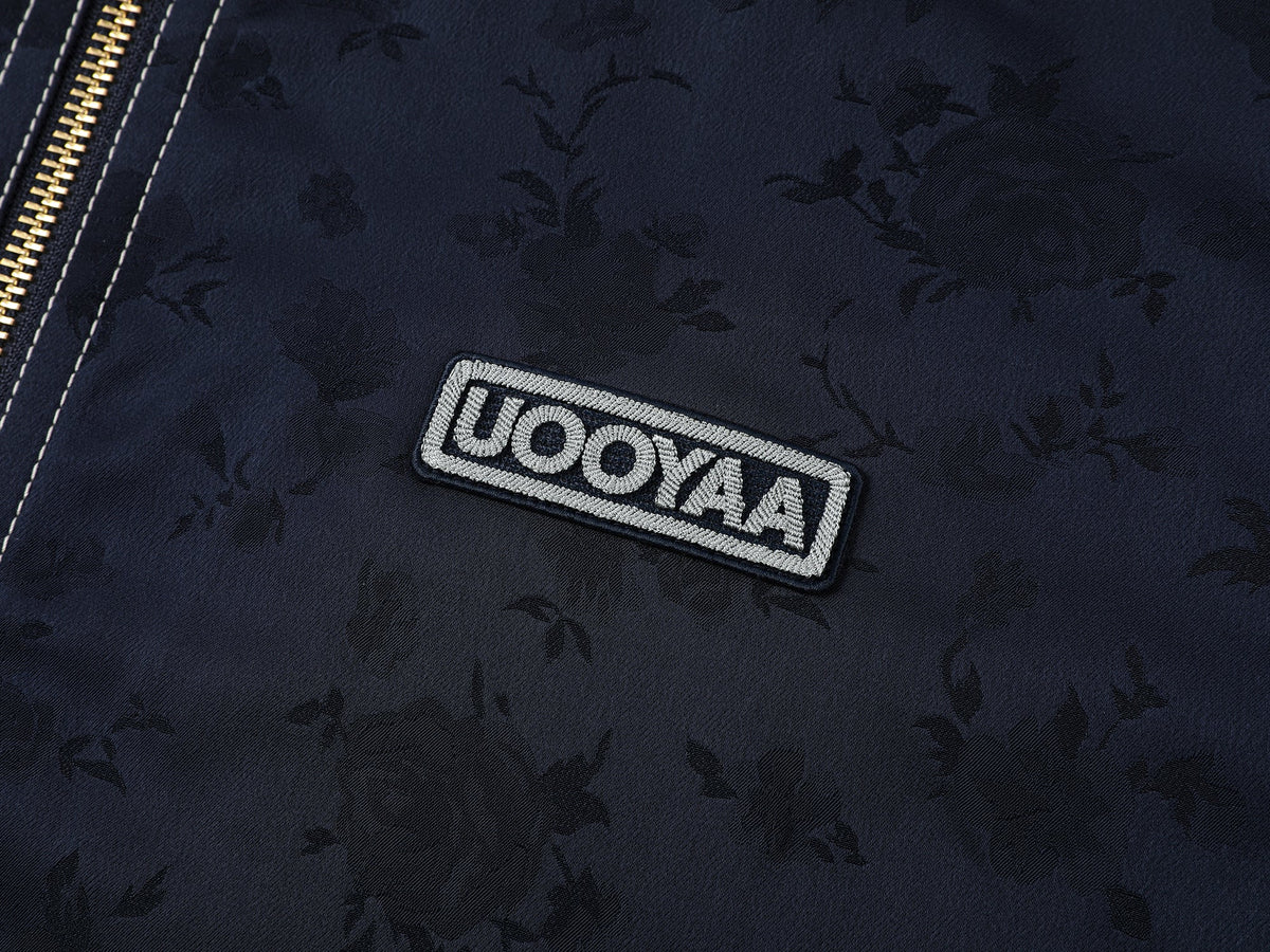 New Vintage satin jacquard jacket