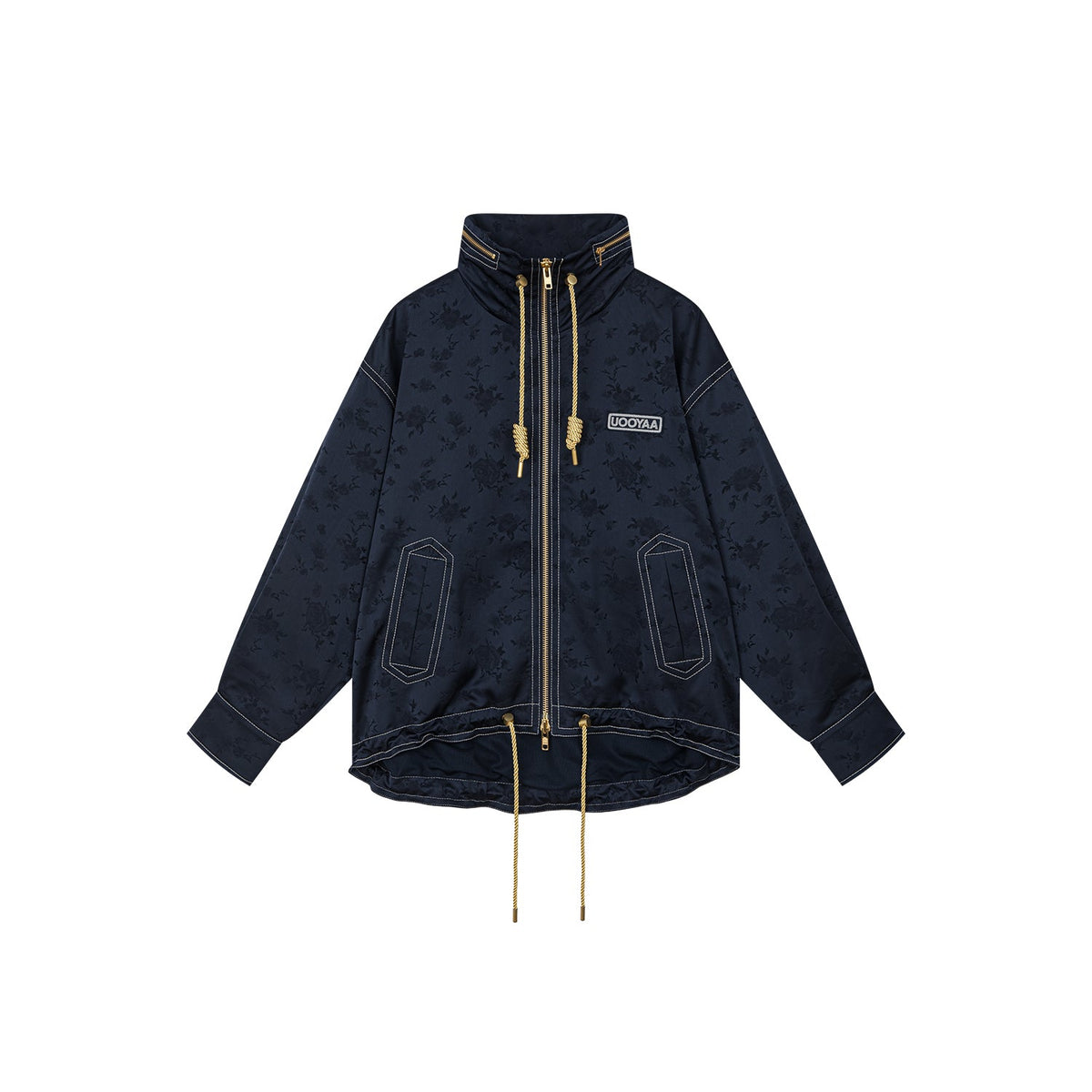New Vintage satin jacquard jacket