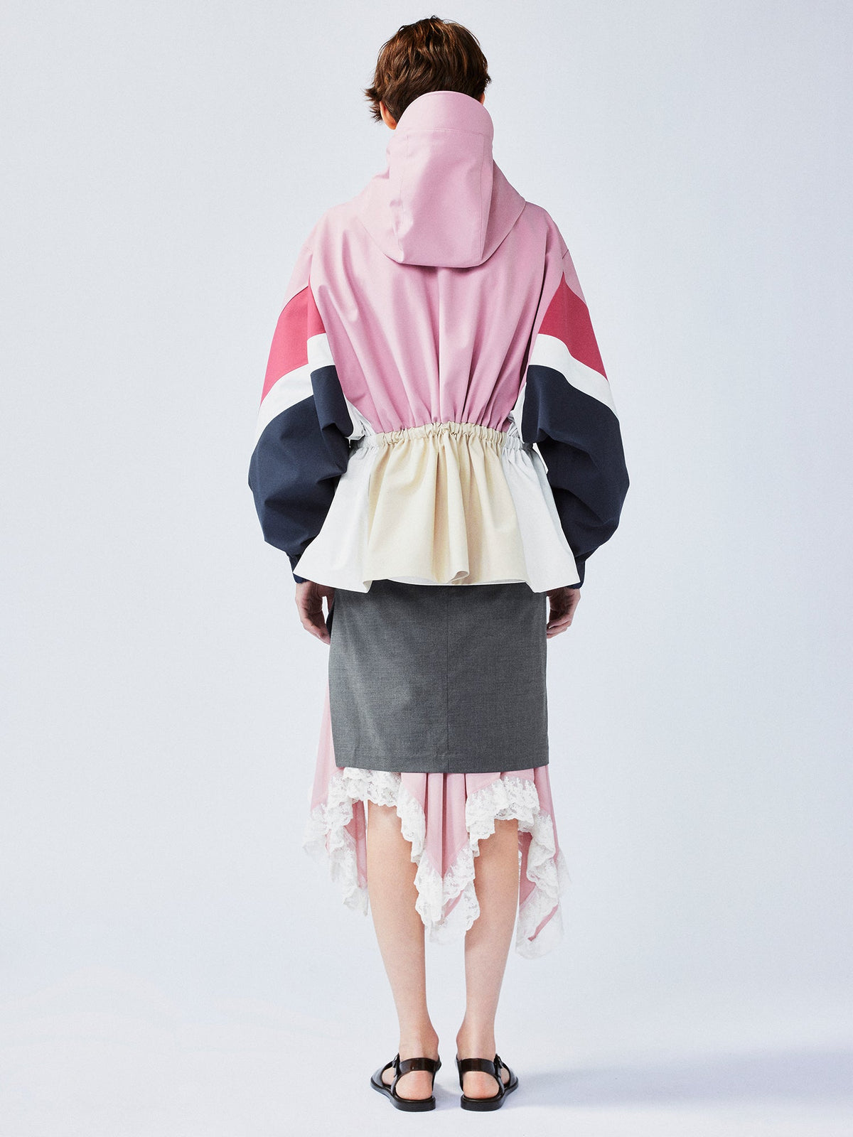Classic bow functional jacket