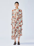 Shirt-tucked into skirt dress