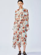Shirt-tucked into skirt dress