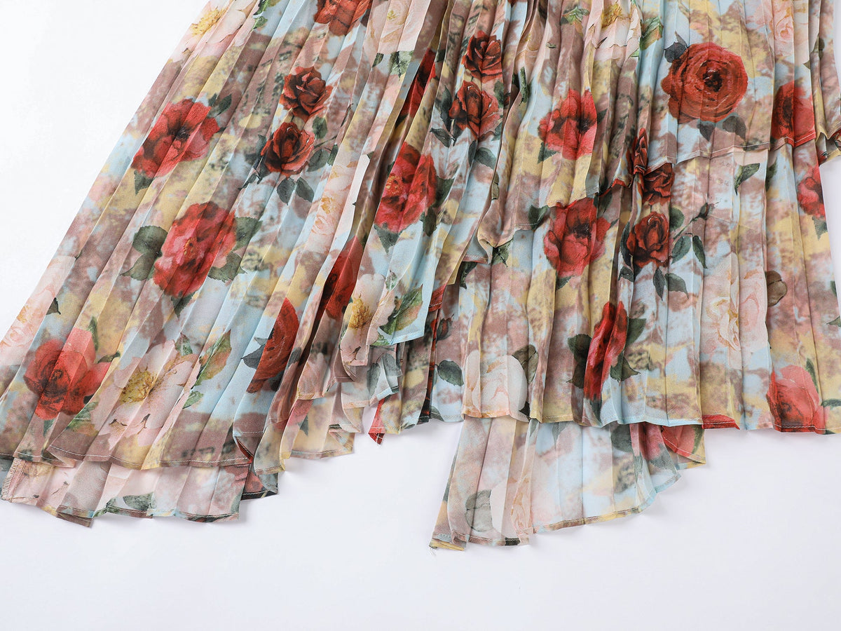 Shirt-tucked into skirt dress