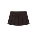 Preppy pleated mini skirt